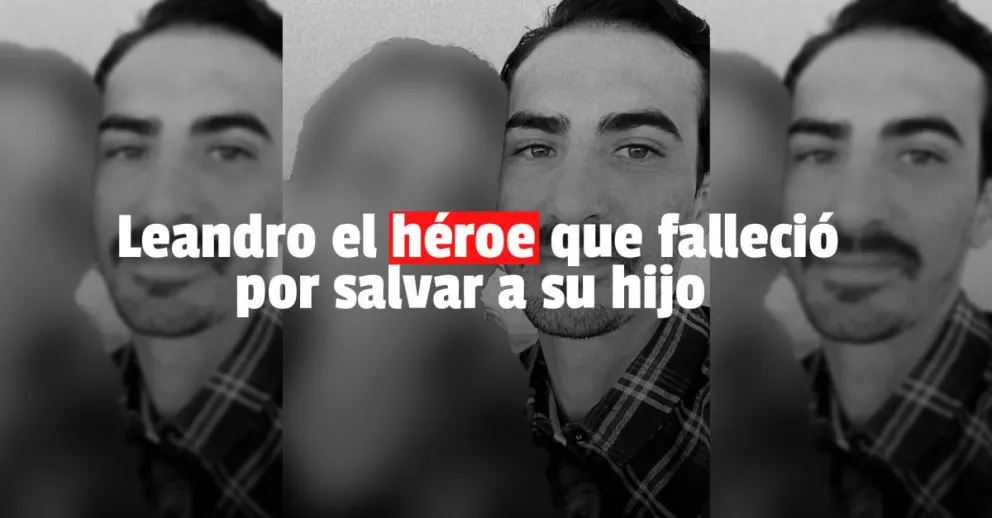 Este es Leandro, el héroe que falleció en el rescate del canal de Ullum 