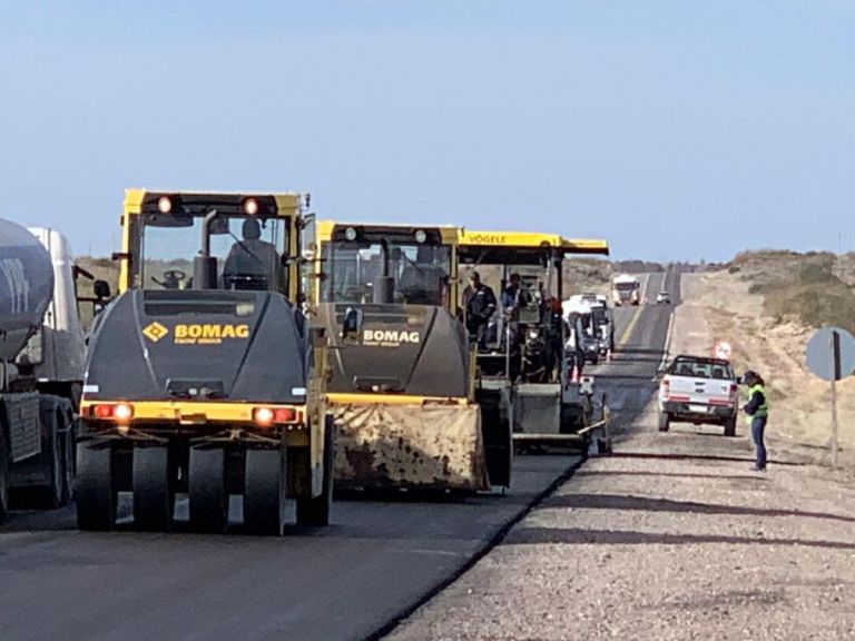 Precaución al circular: avanzan obras en un sector de la Ruta Nacional ...