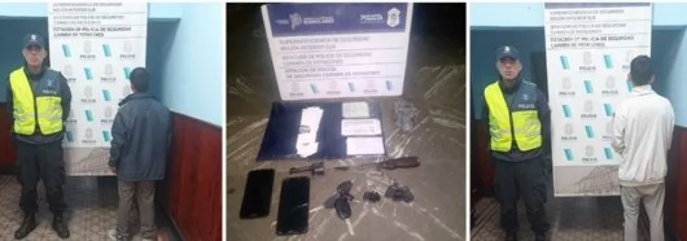 Aprehendidos en la madrugada luego de cometer una seguidillas de robos en vehículos