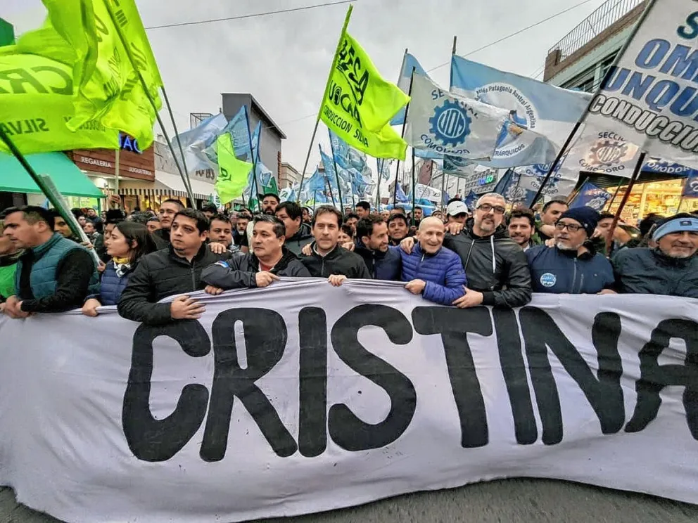 Llugdar destacó el acompañamiento a la movilización en repudio al atentado a Cristina Fernández