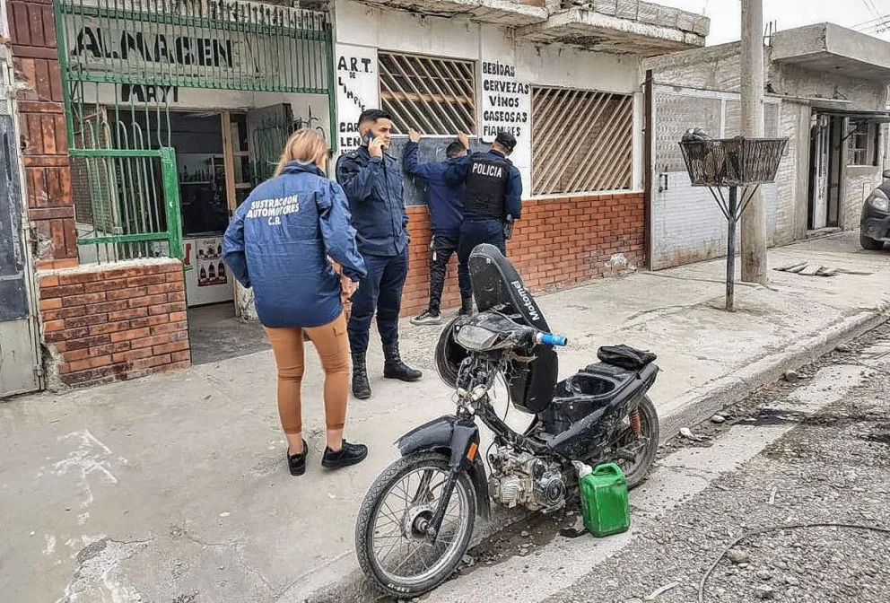 Circulaba con moto robada por el Abásolo y se la secuestró la policía