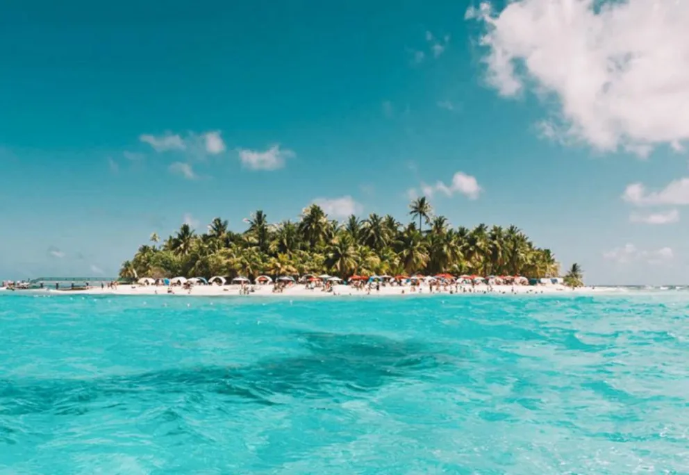 La paradisíaca Isla Johnny Cay