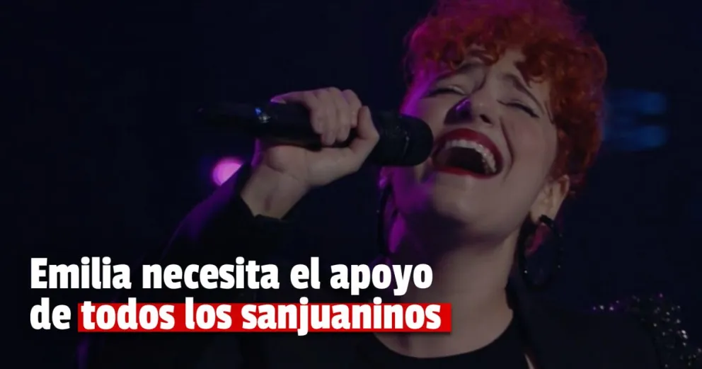 Emilia Soler cantará en La Voz y necesita el apoyo de todos los sanjuaninos para seguir en competencia