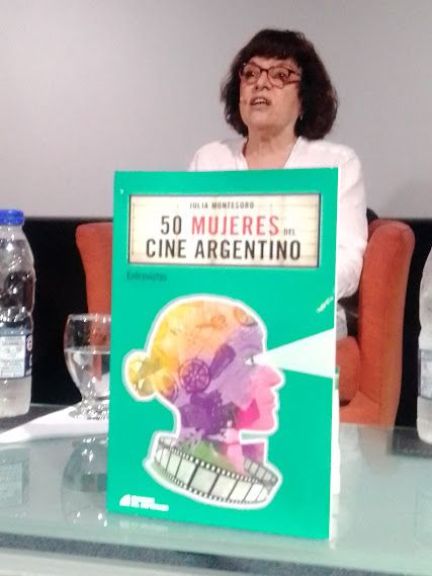Julia Montesoro presenta su libro sobre las mujeres argentinas en el cine