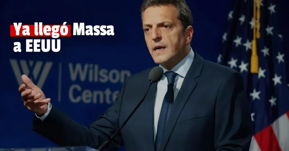 Massa está en EEUU para tratar el ecosistema de Vaca Muerta