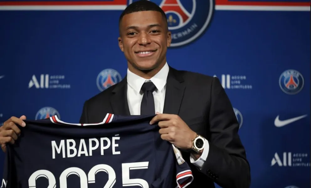 Impactante: revelan los números del desorbitante contrato de Kylian Mbappé con el París Saint Germain