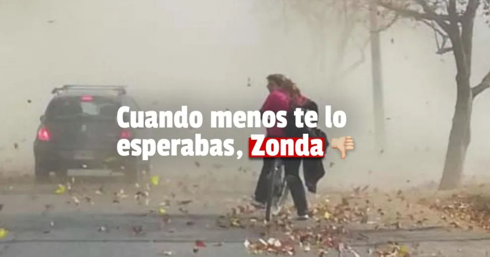Pronostican viento Zonda para este miércoles 7 de septiembre 