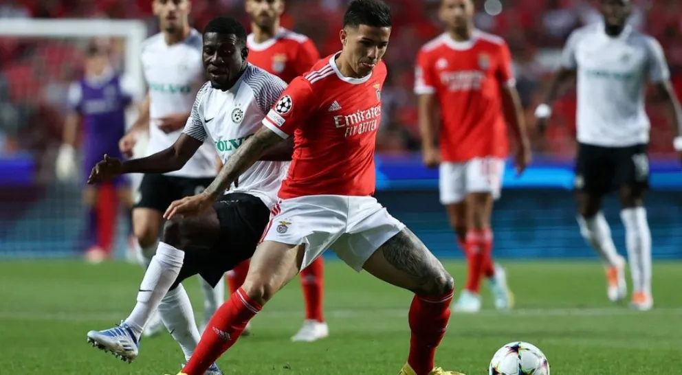 Video: el lujo de Enzo Fernández en el triunfo de Benfica que se hizo furor en las redes