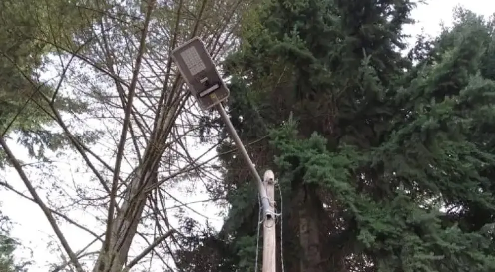 Robo de cables en la zona Sur afecta el servicio de alumbrado público