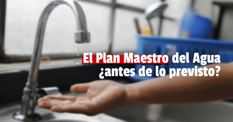 El Plan Maestro del Agua estaría listo para el 2023