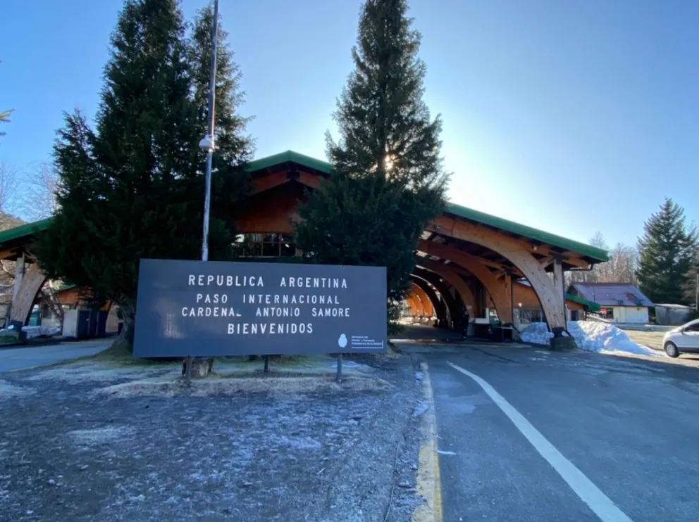 Por el clima, cerraron el paso Cardenal Samoré