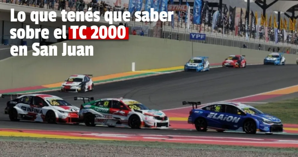 Conocé el cronograma completo del TC2000 en el San Juan Villicum