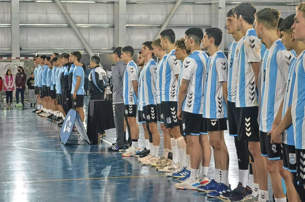 La Selección Argentina de Handball derrotó a Uruguay