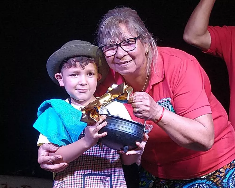Iguazú: Aron Dioniel de 6 años hizo uno de los mejores reviros del concurso