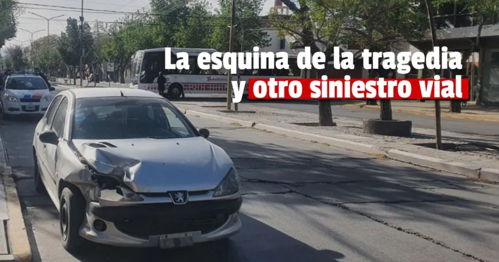 A una semana de la tragedia, otra mujer chocó en Libertador y Caseros