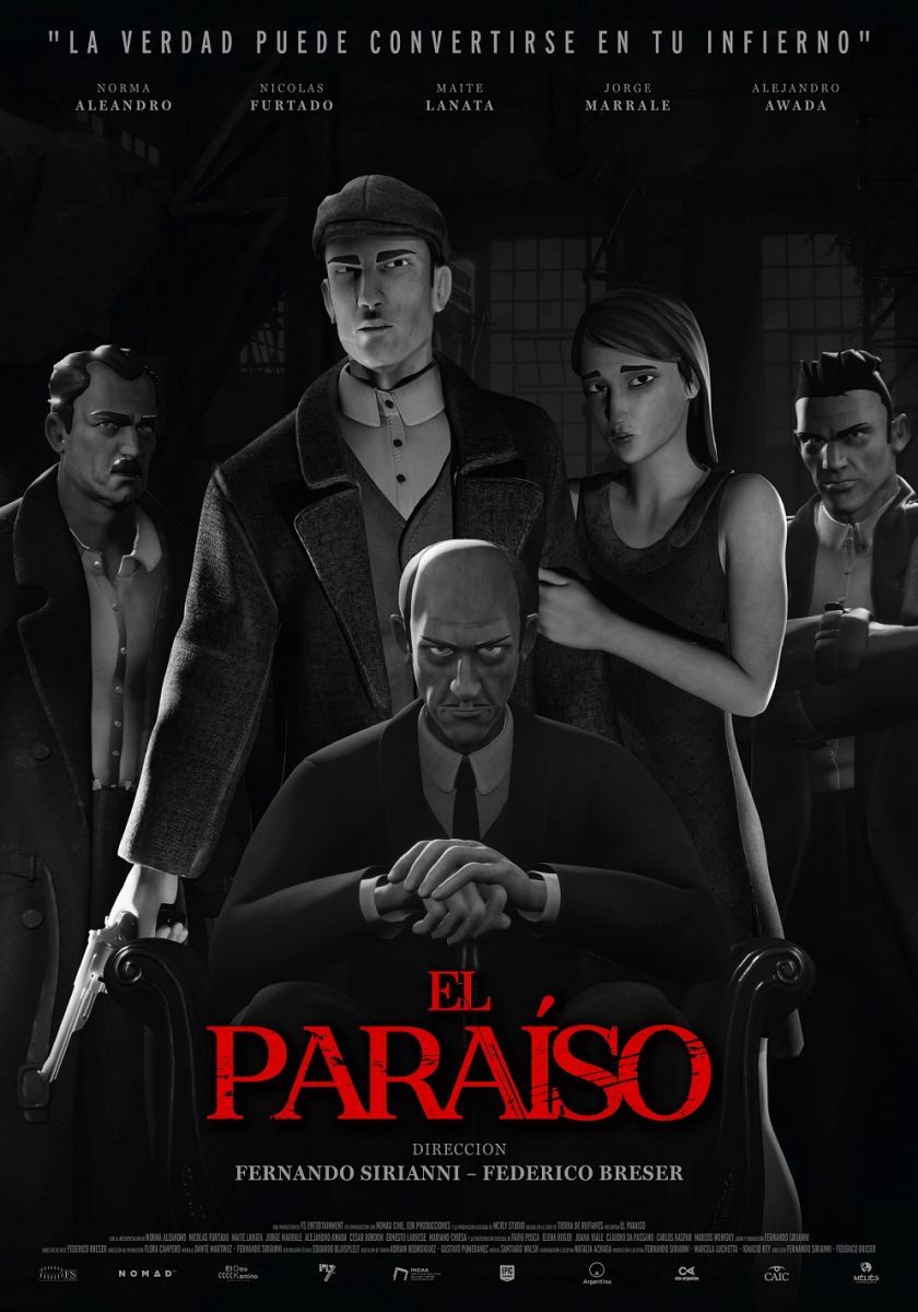 Crítica de "El Paraíso" film noir animado made in Argentina