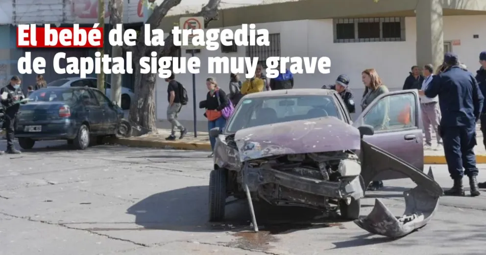 Continúa gravísimo el bebé que sobrevivió a la tragedia en Capital 