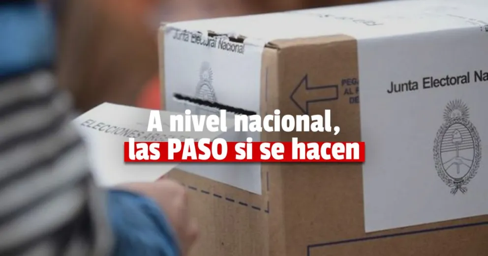 A nivel nacional no se suspenderán las PASO