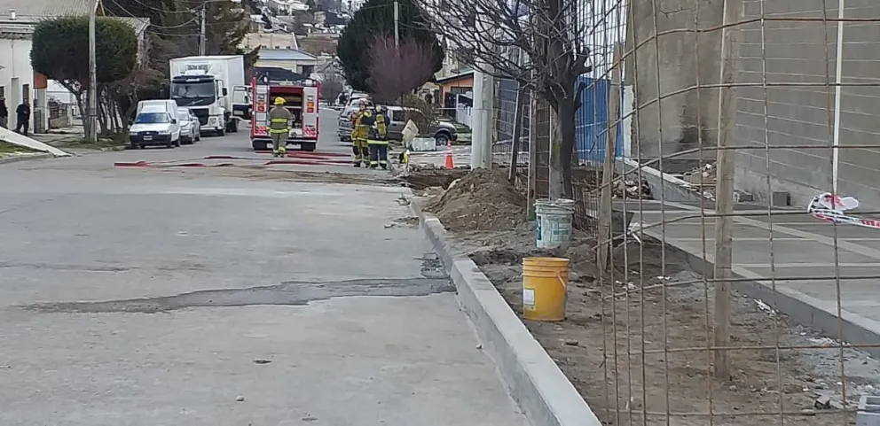Preocupación por la rotura de un caño de gas en la zona del Ñireco