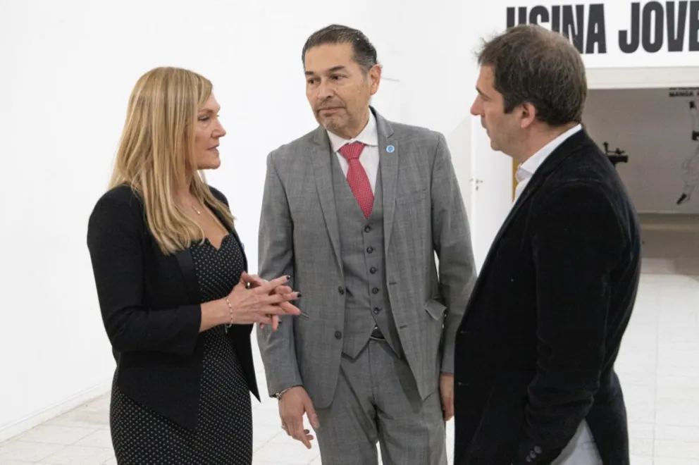 Luque acompañó la primera Jornada de Ciencia y Técnica 2022 de la Universidad