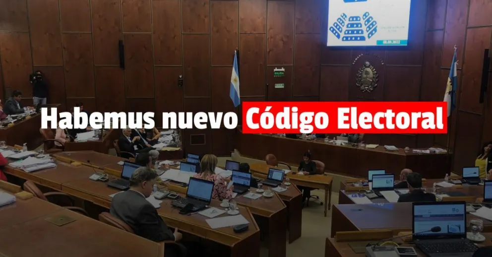 Se aprobó el nuevo Código Electoral con 26 votos a favor 