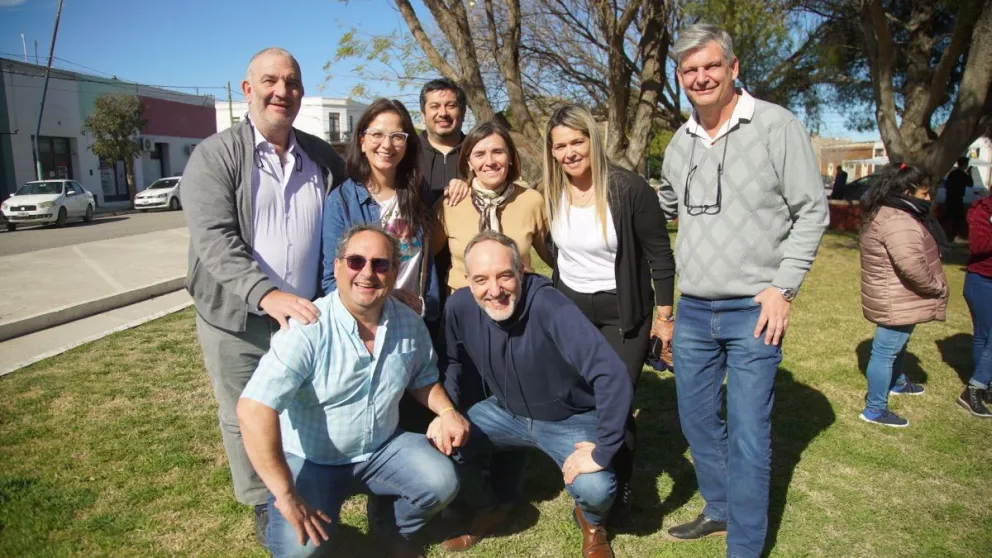 Doñate y Hernández con piedra libre para el armado de "Nos Une Río Negro"