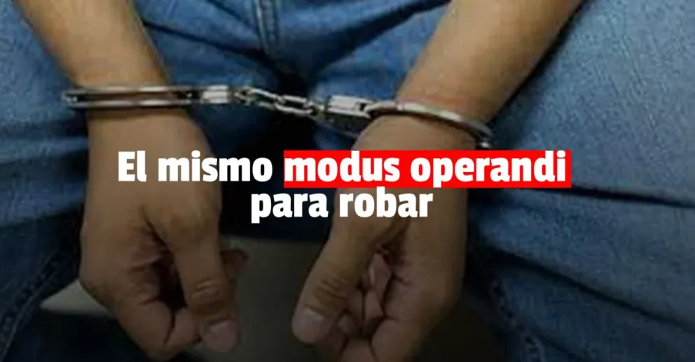 La policía detuvo a un ladrón que solía robar en varios comercios sanjuaninos 
