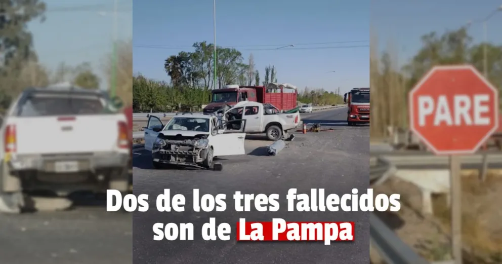 Identificaron a las personas fallecidas en el siniestro vial en Pocito 