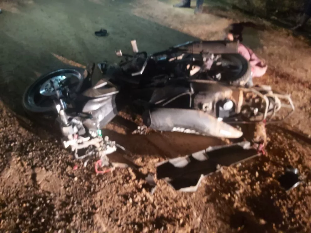 Trágico accidente en la ruta nacional 12 dejó un motociclista muerto en Ituzaingó