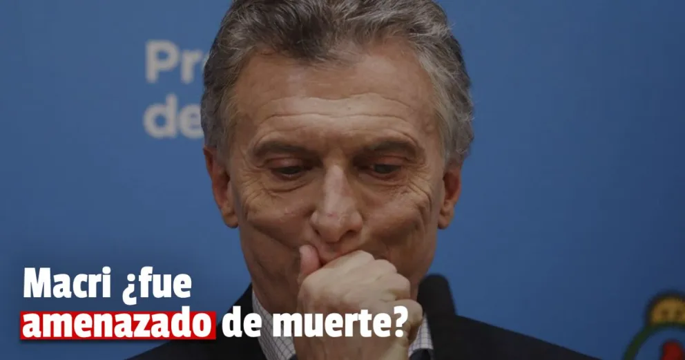 Mauricio Macri denunció haber recibido amenazas de muerte