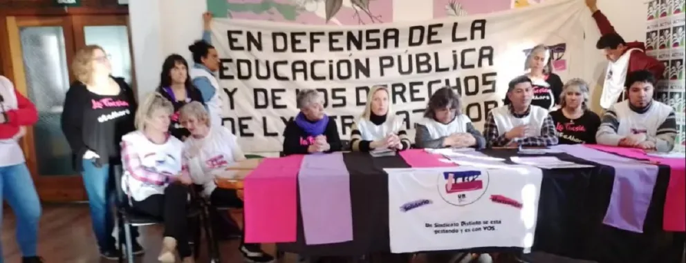Fue presentado el Frente de Unidad Docente, otro sector opositor al oficialismo