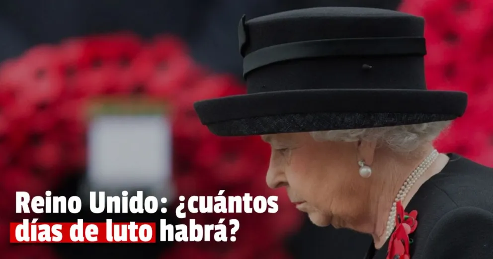Reina Isabel II: ya se sabe que habrán siete días de luto real