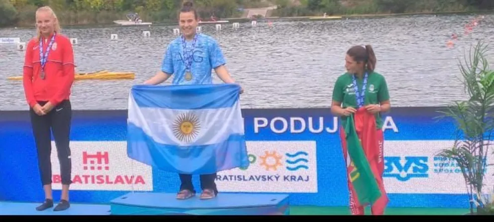 Martina Catalano se coronó en Bratislava