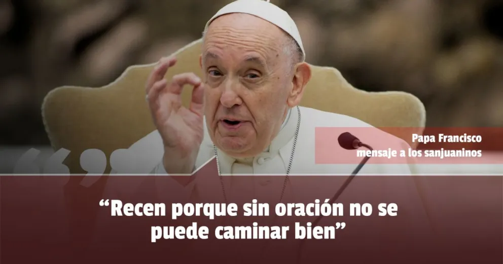 El mensaje del Papa Francisco para los sanjuaninos por nuevo obispo auxiliar