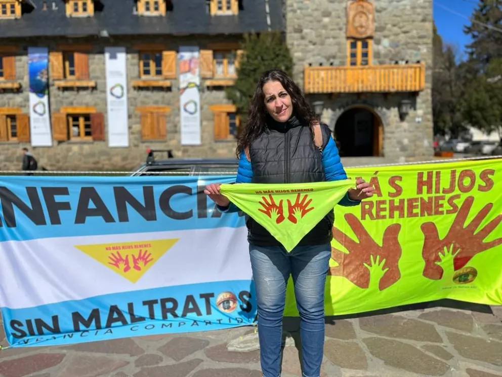 Se manifestaron contra las "falsas denuncias" y el maltrato infantil tras una separación de pareja