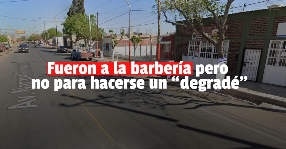 Desvalijaron una barbería pero quedaron registrados por las cámaras