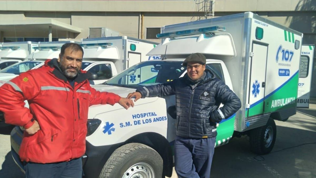 El hospital recibió una nueva ambulancia 4x4 