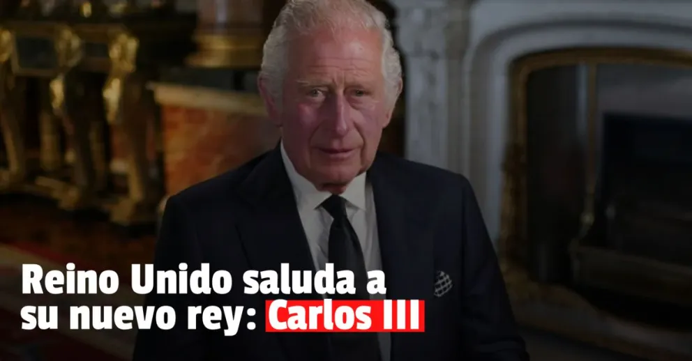 Proclamaron a Carlos III como nuevo rey del Reino Unido 