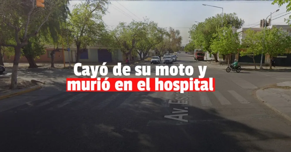Un hombre se descompensó mientras iba en moto, lo hospitalizaron pero falleció 