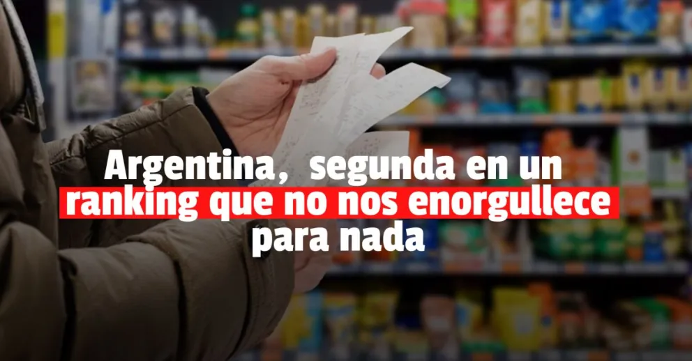 Argentina, nuevamente el segundo país con inflación más alta en el continente 