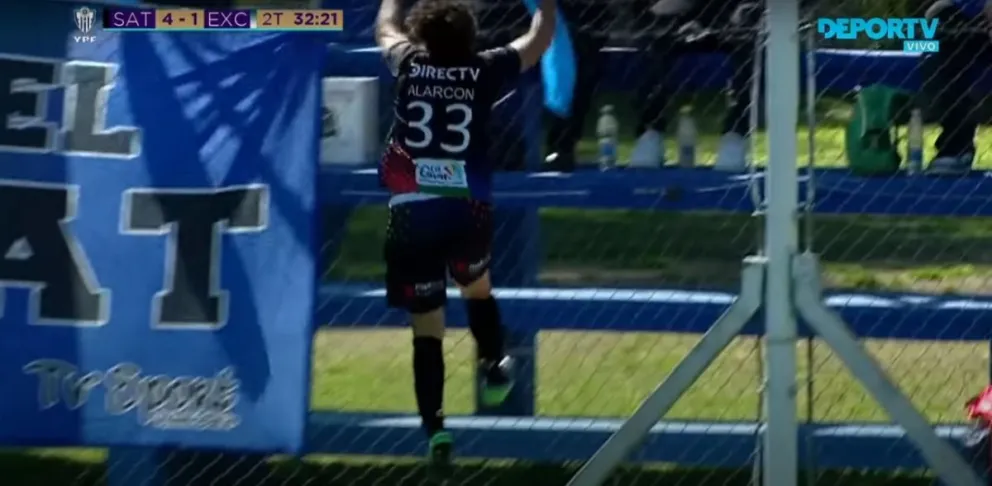 "La Joya" Analía Alarcón lleva un mes en Primera División, ya fue figura y anotó un doblete