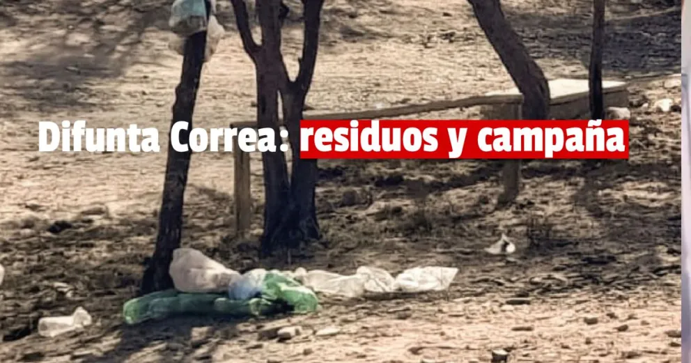 La Difunta Correa llega a los 2.500 kilos de residuos por fin de semana 