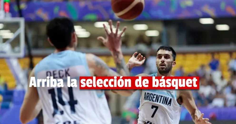 La selección de básquet le ganó a Estados Unidos por 82-73