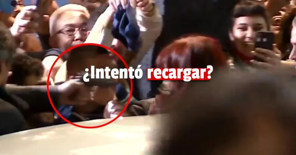 Un testigo dice que Sabag Montiel quiso recargar el arma tras fallar el disparo