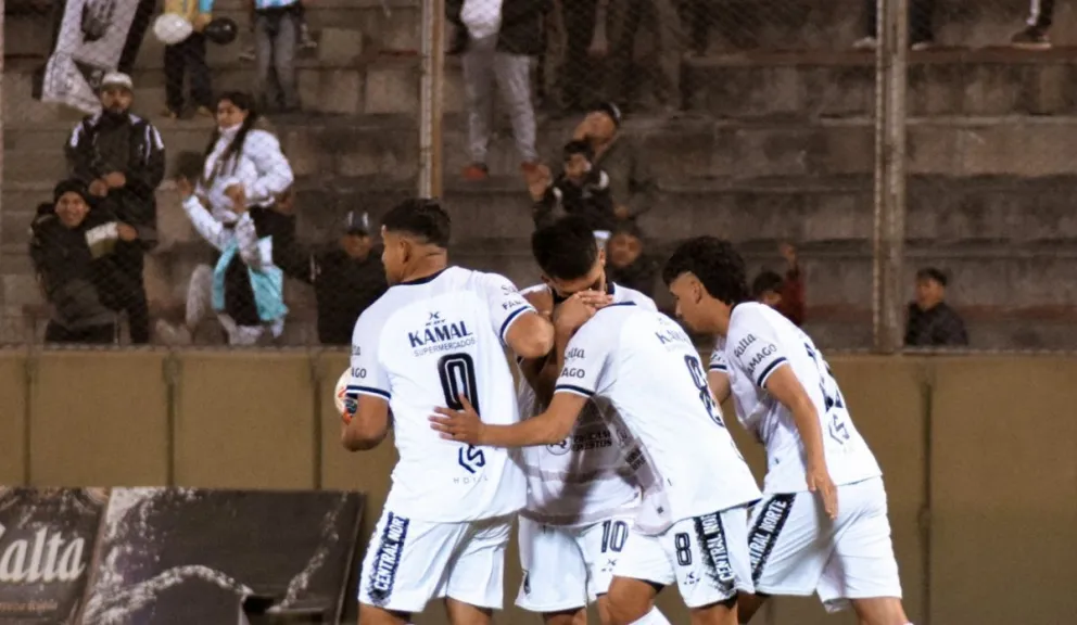 Central Norte ganó para mantenerse en los primeros puestos