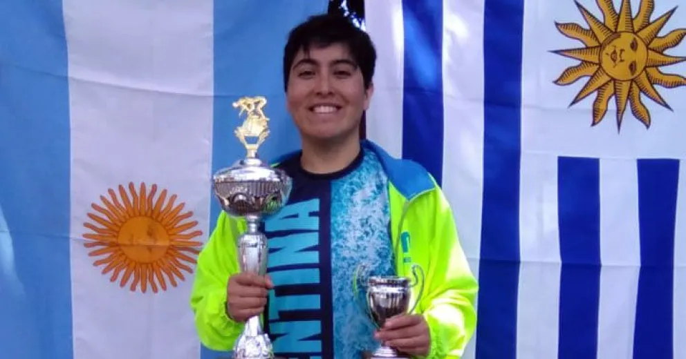 Iara Arias conquistó el Sudamericano en Uruguay