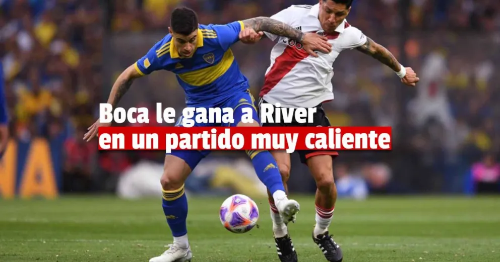 Con gol de Benedetto, Boca Juniors le gana el Superclásico a River Plate en La Bombonera