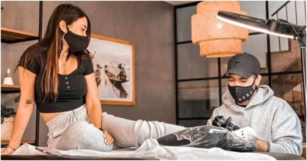 Cuántos tatuajes tiene Antonela Roccuzzo y cómo son