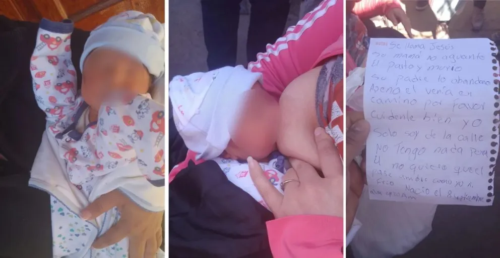 Bebé abandonado