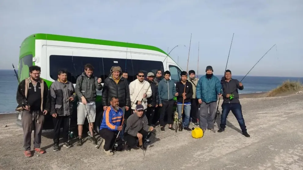 “Los Alevines” cumplieron el sueño de pescar en el mar Atlántico 